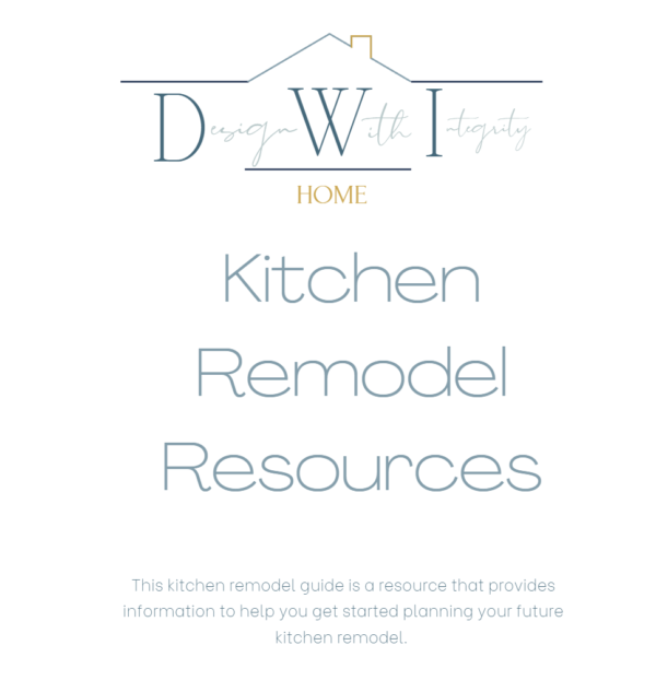 Kitchen Remodel Resources