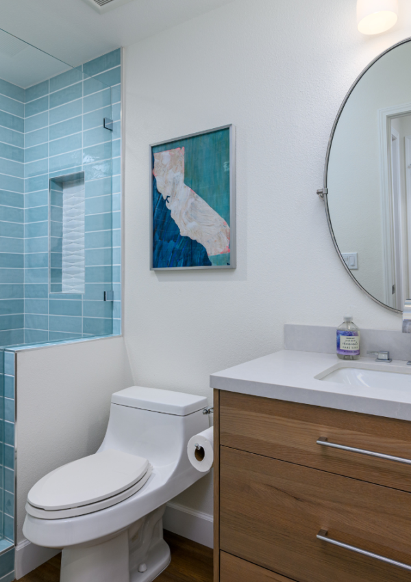 Project Reveal: Blue Oasis – A Guest Bathroom Transformation